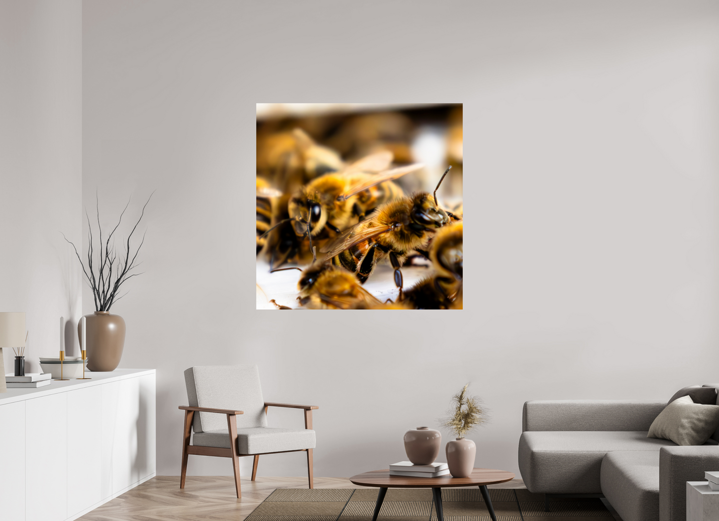 120 x 120 cm, Photo Print On Fuji Crystal DP II Zwischen Flügeln – Fine Art Print