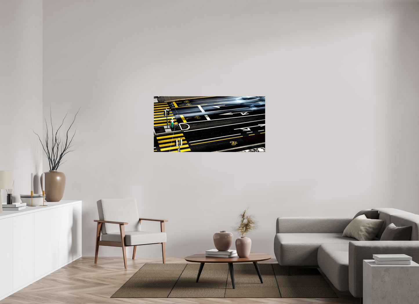 140 x 70 cm, Photo Print On Fuji Crystal DP II Stadtfluss – Fine Art Print