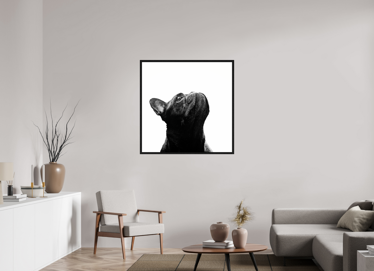 100 x 100 cm, Floater Frame Lichtkante – Fine Art Print