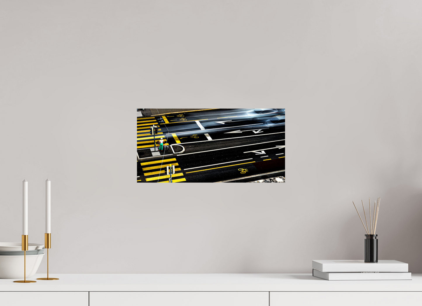 40 x 20 cm, Photo Print On Fuji Crystal DP II Stadtfluss – Fine Art Print