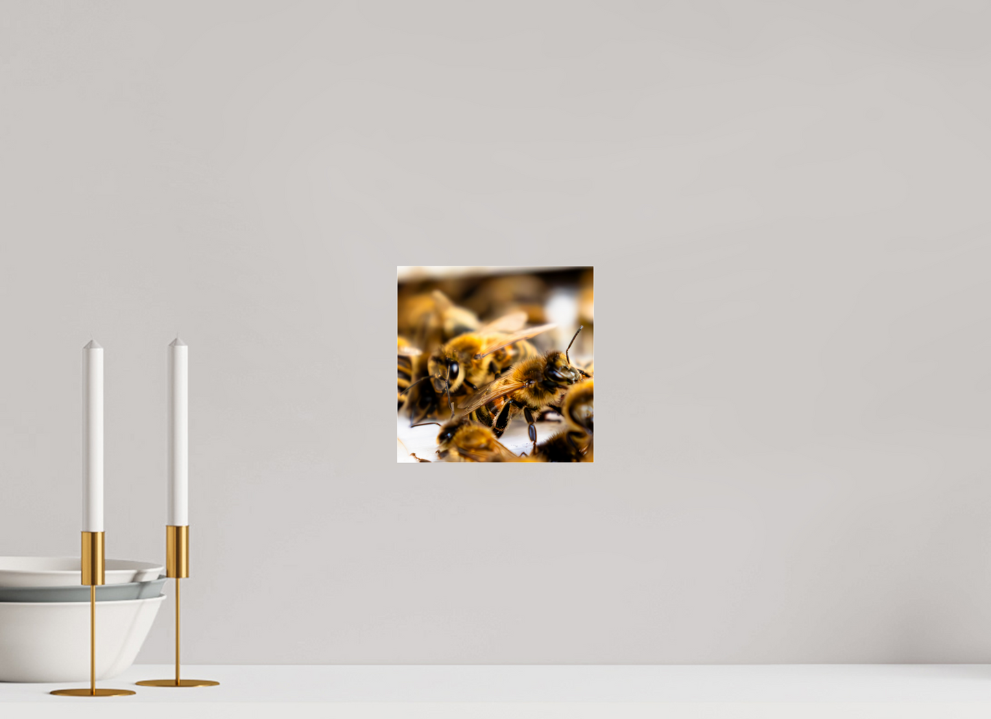 20 x 20 cm, Photo Print Under Acrylic Glass Zwischen Flügeln – Fine Art Print
