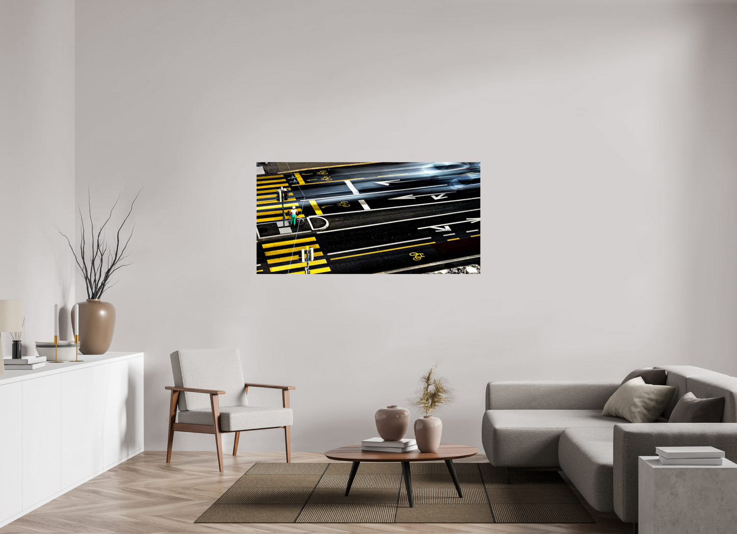 160 x 80 cm, Photo Print On Fuji Crystal DP II Stadtfluss – Fine Art Print
