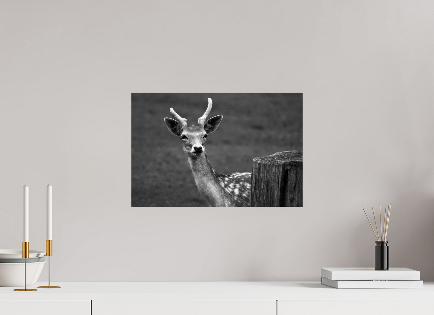 45 x 30 cm, Photo Print On Fuji Crystal DP II Stille Begegnung – Fine Art Print