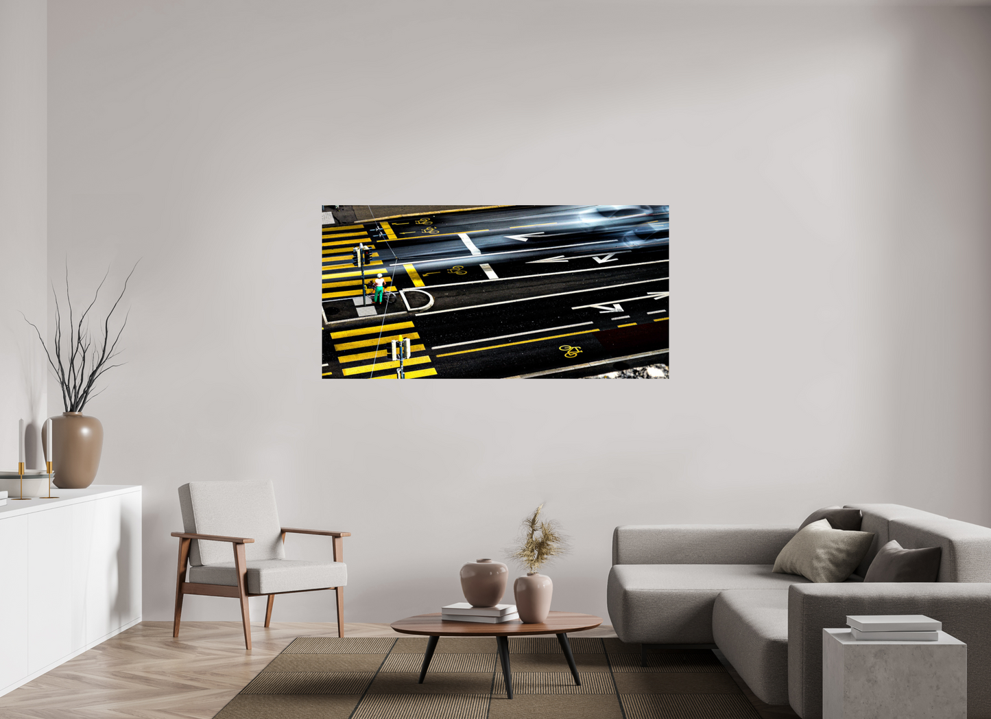 180 x 90 cm, Photo Print On Fuji Crystal DP II Stadtfluss – Fine Art Print