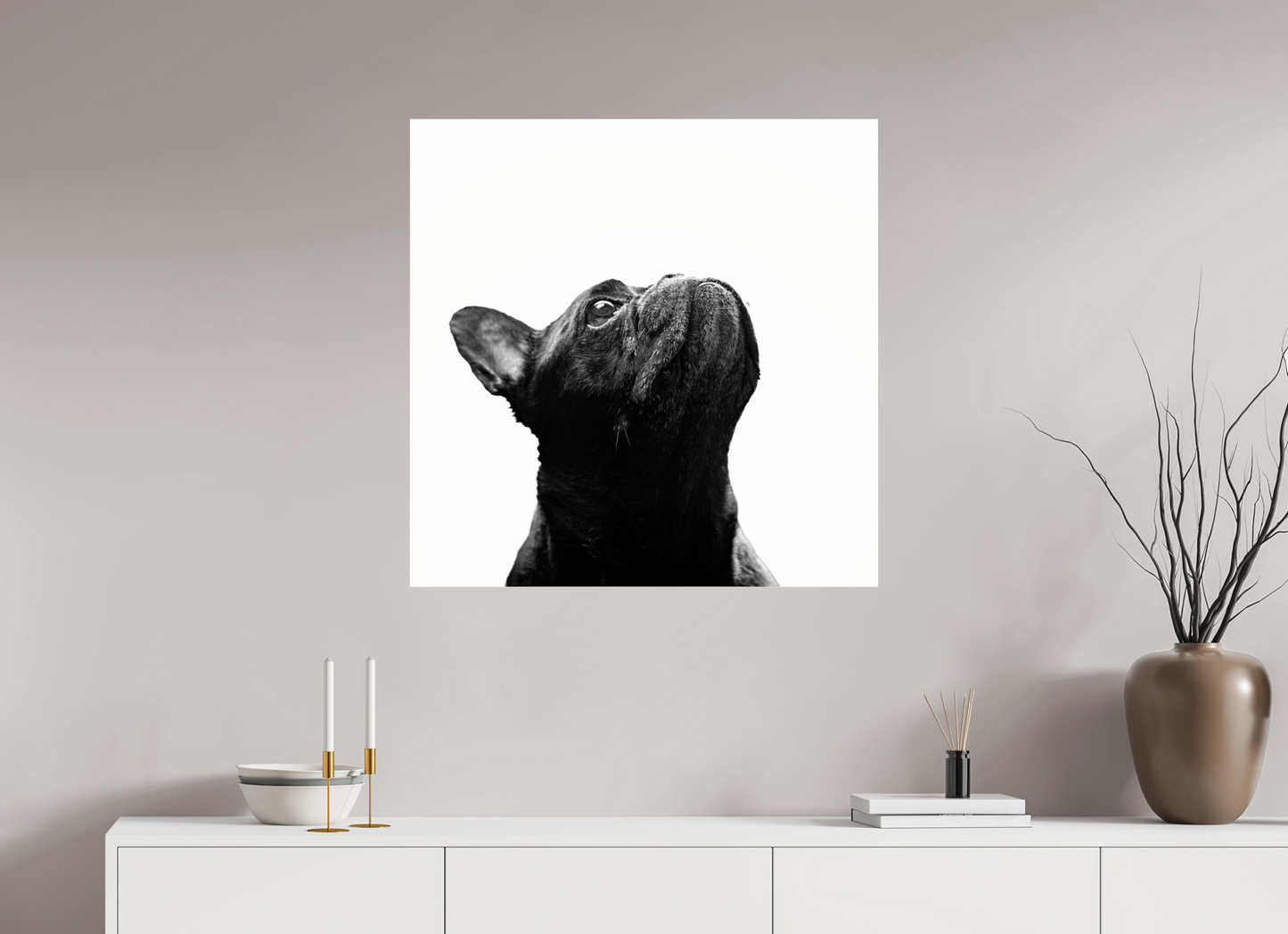 80 x 80 cm, Photo Print Under Acrylic Glass Lichtkante – Fine Art Print