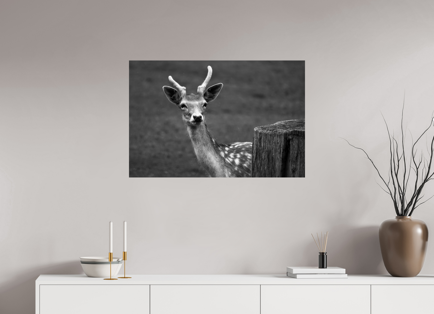 90 x 60 cm, Photo Print On Fuji Crystal DP II Stille Begegnung – Fine Art Print