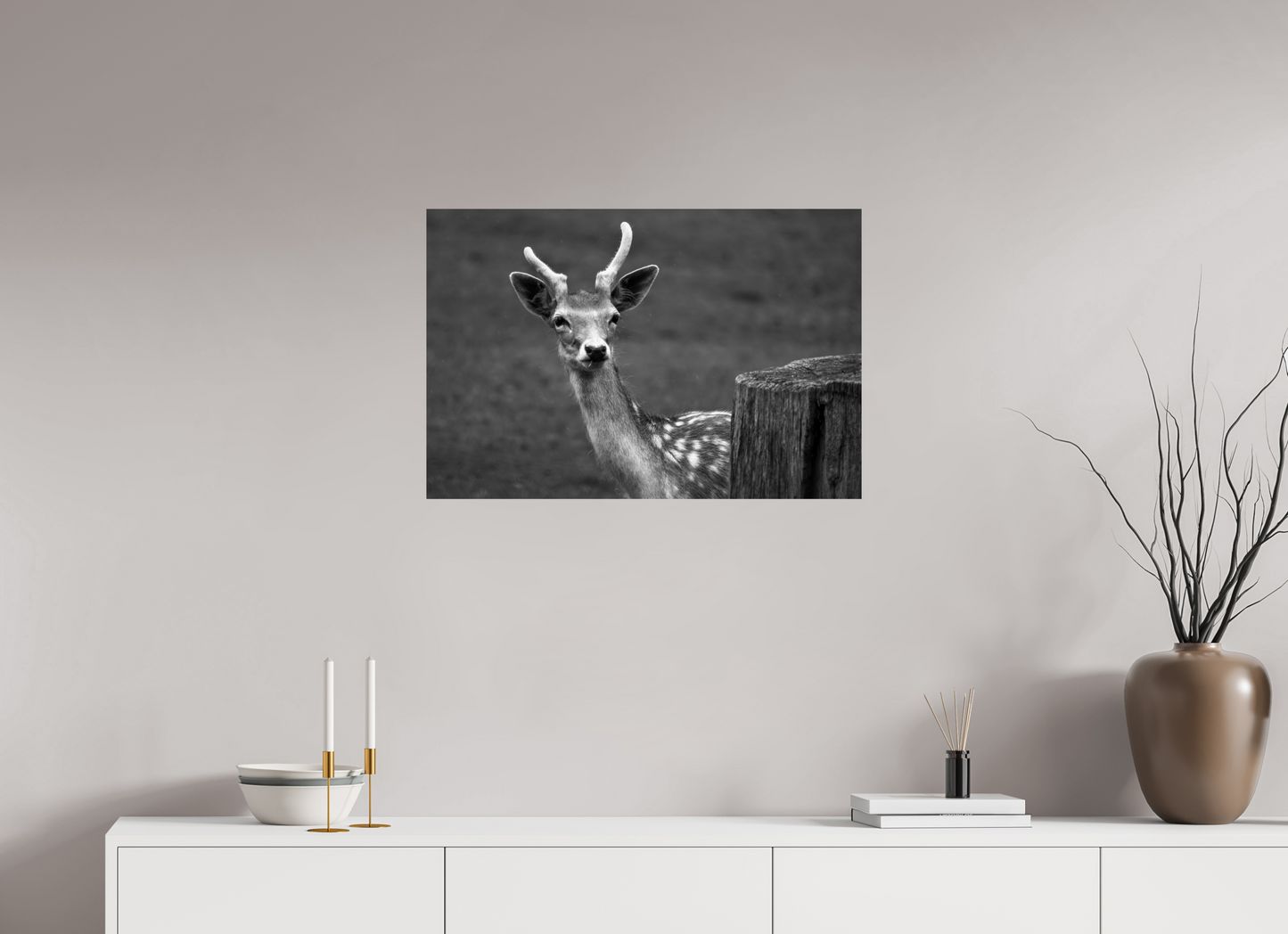 75 x 50 cm, Photo Print On Fuji Crystal DP II Stille Begegnung – Fine Art Print