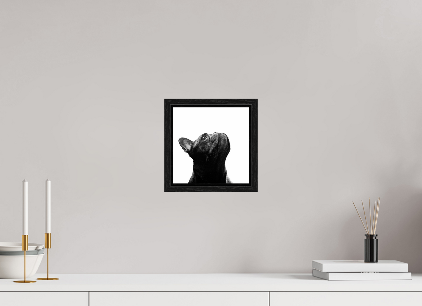 20 x 20 cm, Floater Frame Lichtkante – Fine Art Print